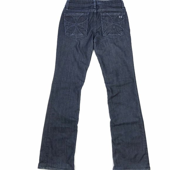 Habitual Women's Eventide Wide Leg Dark Wash Denim Jeans Size 26 - Picture 4 of 12